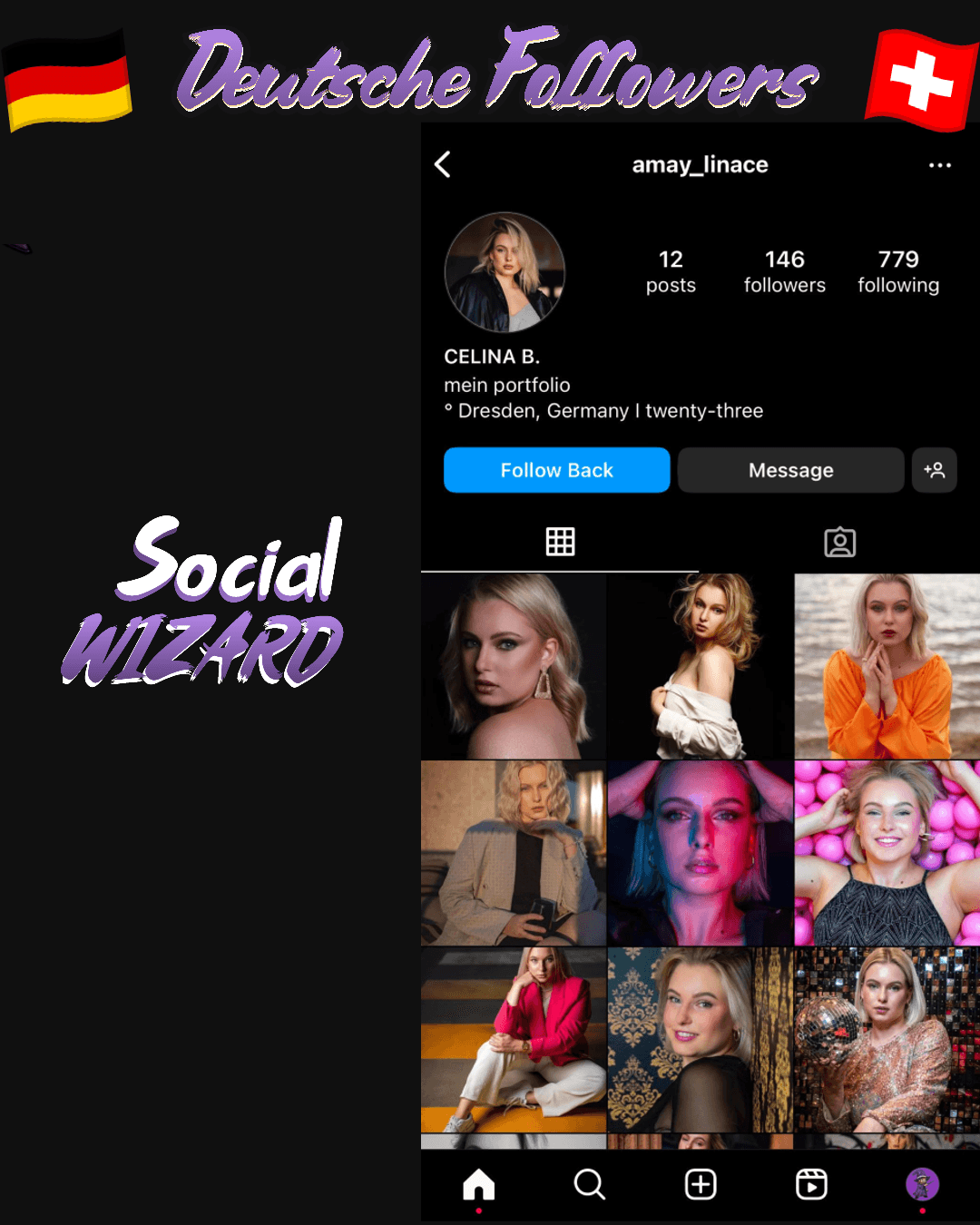 Instagram Follower kaufen - SocialWizard ✨